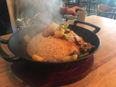 一个锅巴和时蔬-薇酌饮·陕西菜(南门外店)