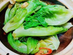 虾酱啫生菜煲-尚一汤·粤菜海鲜(环球港店)