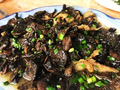 崂山蘑炒肉-葛子涧农家宴