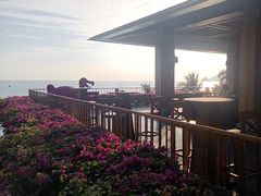 -日落吧·海景咖啡厅·餐酒吧·鸡尾酒·下午茶·乐队表演·浪漫夕阳·三亚文华东方酒店