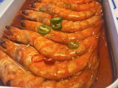 涝汁大虾-天津乾毓德饭庄·清真传统炒菜·海鲜烧烤(咸阳路店)