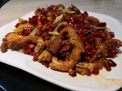 辣炒鸡爪子-丹东立强海鲜烧烤·牛B大串(星海店)