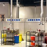 就在沙井，必冲的炭火烤肉店