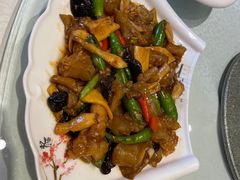 红烧蹄筋-清雅轩·清真菜·春饼•烤鸭(滑翔店)