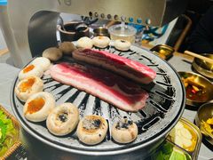 -草家酱蟹炭火烤肉店(珲春南路一店)