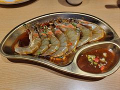 生腌虾-街角等你.大连海鲜烧烤.经典铁板海鲜串(西安路店)