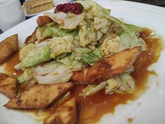 包包菜炒馕饼-新疆巴州金丝特餐厅(大钟寺店)