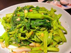 马拉盏炒通菜-大头虾越式风味餐厅(光明广场店)
