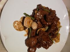 蒜爆鲜切小牛肉-京华烟云·北京烤鸭(领展购物广场·中关村店)