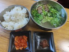 -吉林延边牛肉汤饭，大冷面