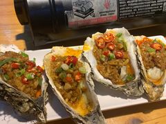 烤生蚝-阿里巴巴海鲜烧烤家常菜(黄岛店)
