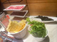 潮汕炸豆腐皮-潮牛海记•潮汕牛肉火锅•醉鸡煲•粿条汤(通北路店)