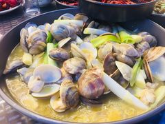 葱爆深海肉蛤-去吃小龙虾·江湖菜·烧烤(南滨路店)