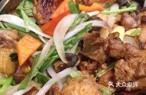 Braised Chicken with Fresh Mushrooms