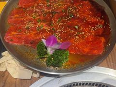 -明洞阿姨·韩式酱蟹烤肉·创意料理(三元桥店)