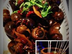 最爱的美味肉肥大螺丝＆麻辣口水牛肚-很久以前羊肉串(农科路店)