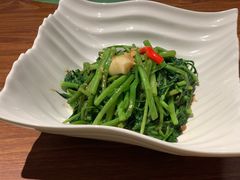 秘制虾酱炒空心菜-帕蓝·暹罗料理(曲阳店)