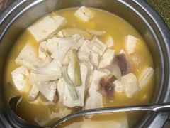 手工豆腐笋干汤-国生茶庄·地道农家菜团建活动