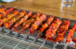 Hunchun Yellow Beef Skewers