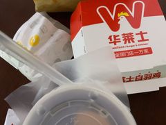 双层香辣鸡排堡-华莱士·全鸡汉堡(财经学院店)