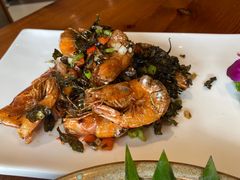 普洱茶焗香虾-滇越乘象云南餐厅(次渠店)