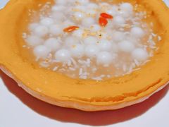 南瓜酒酿小圆子-玫瑰厅上海菜(兴国路店)