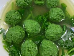 翡翠圆子汤-柏合黄记豆腐皮饭店