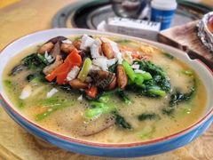 上汤时蔬-东方之猪四更烤乳猪(金垦总店)