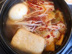 鱼饼汤-韩聚屋韩国烤肉餐厅(新北万达店)