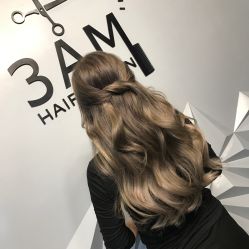 点击看大图 Yishen染发作品-3AM HAIR SALON烫发染发接发