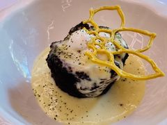 巧克力布朗尼配香缇奶油-Circle圆·花园西餐厅