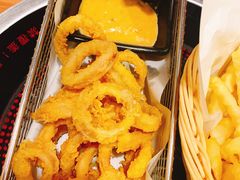 酥炸鱿鱼圈-肥肥虾庄·金牌油焖大虾(杨园滨江时代walk店)