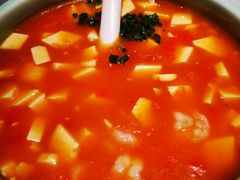 番茄豆腐汤-阿五黄河大鲤鱼(英协路店)
