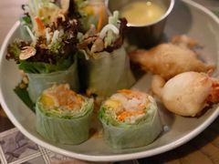 牛油果软壳蟹米纸卷-CHINCHIN 青青·泰国料理(万象食家店)