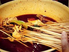 -拈签一笑黄牛肉辣卤串串