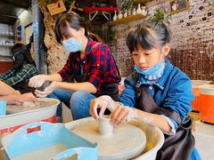 -不贰手作陶艺diy·烧玻璃·银饰团建(人民大学店)