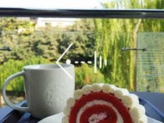 香草红丝绒蛋糕-星巴克(扬州珍园店)