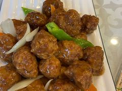 煎丸子-宝发园名菜馆