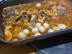 烤盘清江鱼香辣-小小河边鱼(天润城店)