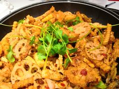 干锅牛蛙-渝蛙馆(新百店)