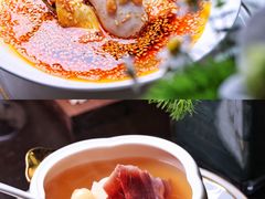 红油浸西施乳豆花-甄御•海鲜新青岛菜(麦岛店)