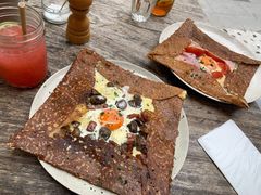 鸡蛋蘑菇熏肉荞麦可丽饼-RAC BAR(安福路店)