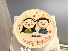 ins手绘蛋糕-兔子妃私人定制蛋糕(城南花苑南区店)
