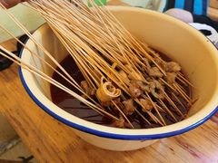 -拈签一笑黄牛肉辣卤串串