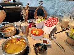 -海上明月海鲜火锅 鲜切牛肉