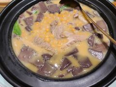 豆汤肥肠血旺-马旺子酒楼