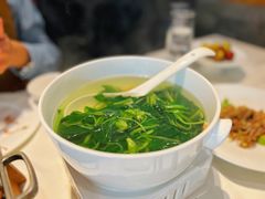 芒种虾皮泉水煮小青菜-四季民福烤鸭店(王府井灯市口店)