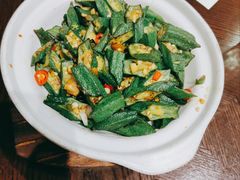 辣炒秋葵-老厨家(友谊路总店)