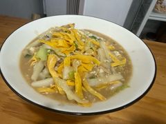 糟肉竹笋炒年糕-老袁炒年糕(富豪路店)