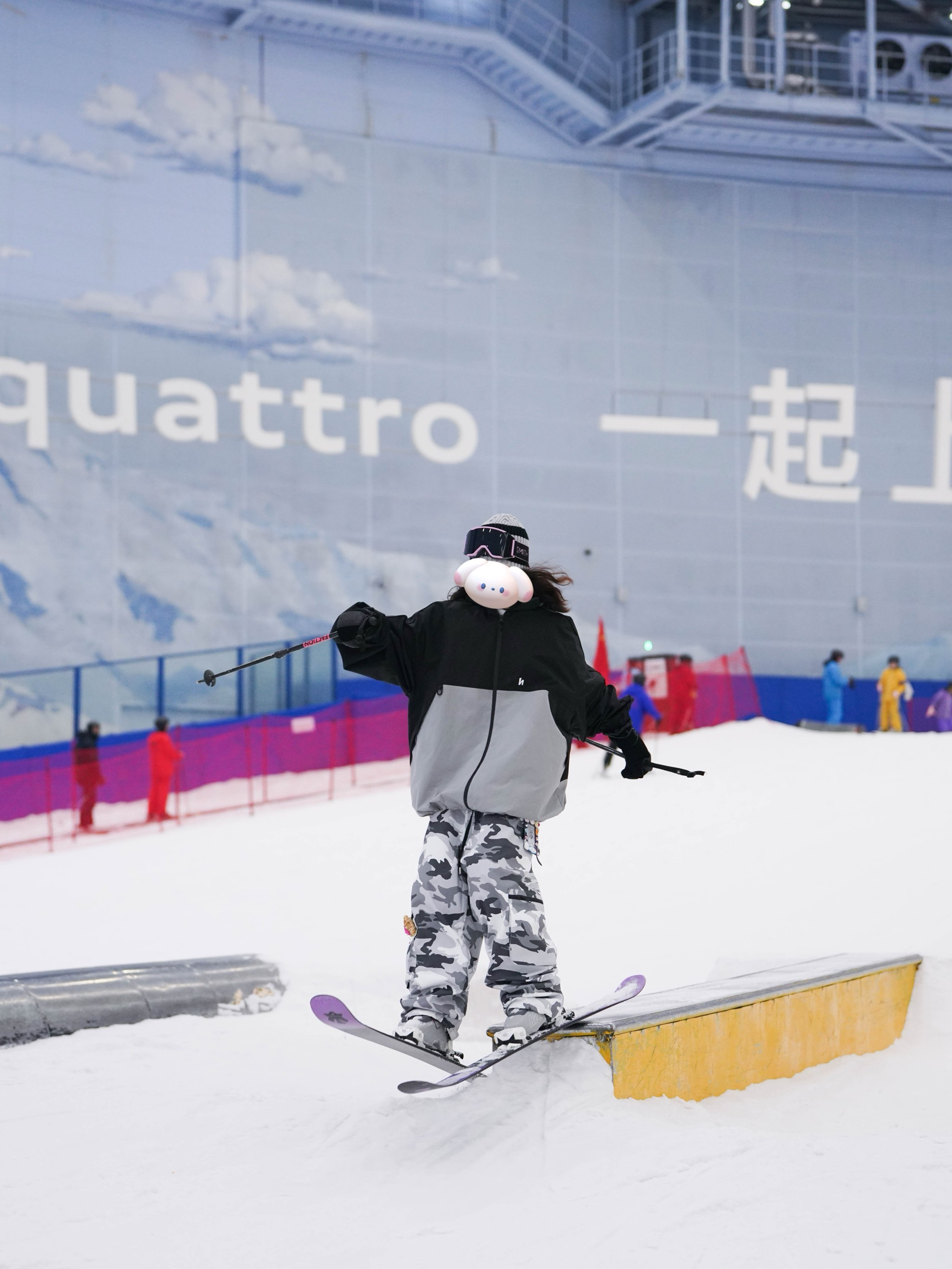 韩家墅滑雪场图片